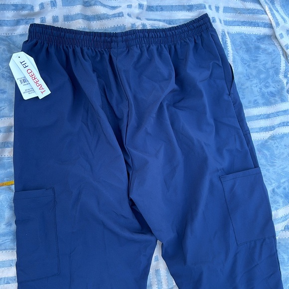 NWT Scrubaid Blue Tapered Fit Four Way Stretch Scrub Pants Nursing Uniform 2XL - Picture 16 of 16